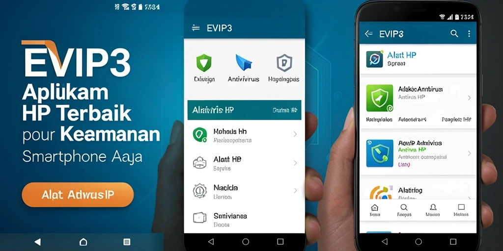 Tampilan antarmuka EVIP3 yang modern dan mudah digunakan.