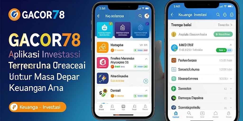 Antarmuka aplikasi GACOR78 untuk Investasi yang menarik dan mudah digunakan.