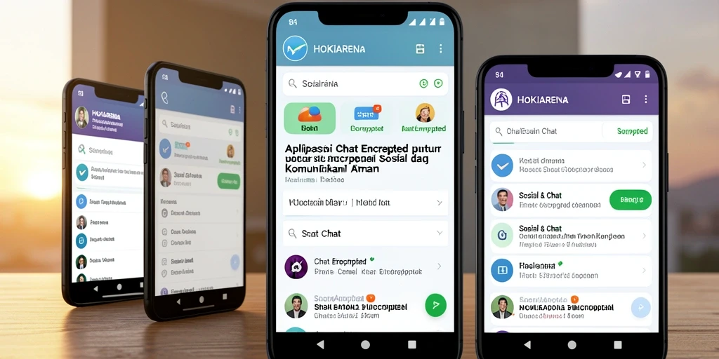 Antarmuka HOKIARENA yang intuitif dan aman untuk chatting.